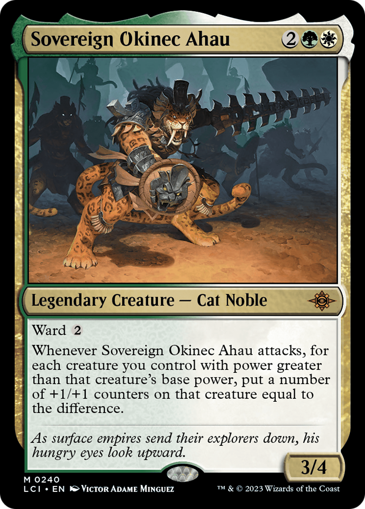 Sovereign Okinec Ahau (LCI-240) [The Lost Caverns of Ixalan] MTG Single Wizards of the Coast