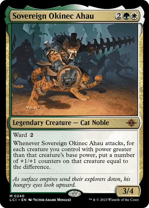 Sovereign Okinec Ahau (LCI-240) [The Lost Caverns of Ixalan] MTG Single Wizards of the Coast