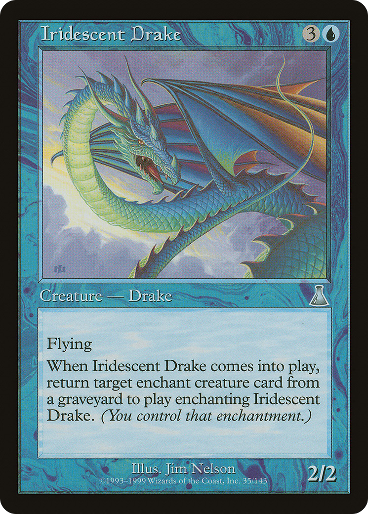 Iridescent Drake (UDS-035) [Urza's Destiny] MTG Single Wizards of the Coast