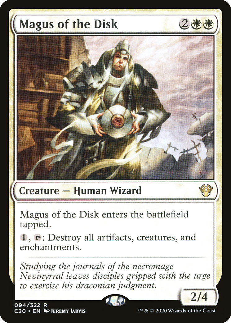 Magus of the Disk (C20-094) [Commander 2020] MTG Single Wizards of the Coast