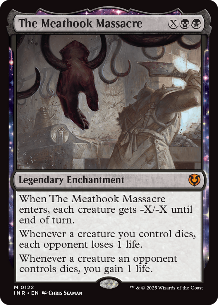 The Meathook Massacre (INR-122) [Innistrad Remastered] (enchantment) MTG Single Wizards of the Coast