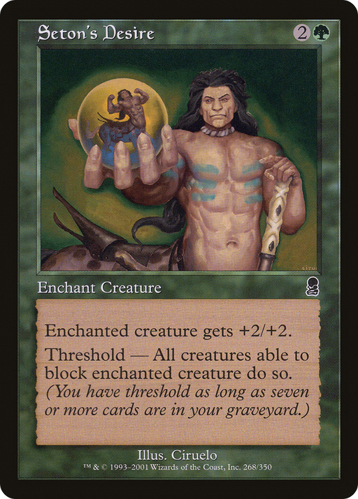 Seton's Desire (ODY-268) [Odyssey] MTG Single Wizards of the Coast