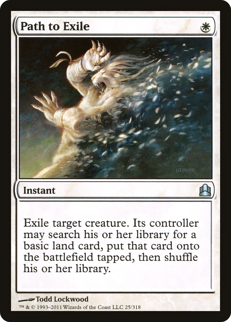 Path to Exile (CMD-025) [Commander 2011] MTG Single Wizards of the Coast