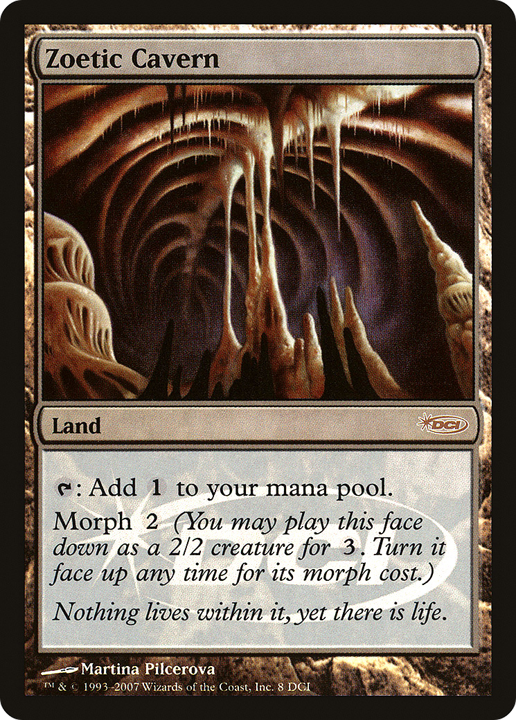 Zoetic Cavern (WPN-008) [Misc] DCI Promos Foil MTG Single Wizards of the Coast