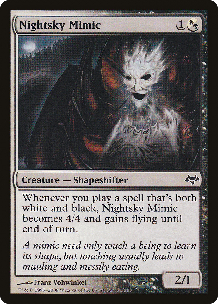 Nightsky Mimic (EVE-091) [Eventide] MTG Single Wizards of the Coast