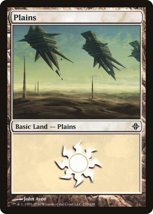 Plains (ROE-230) [Rise of the Eldrazi] MTG Single Wizards of the Coast