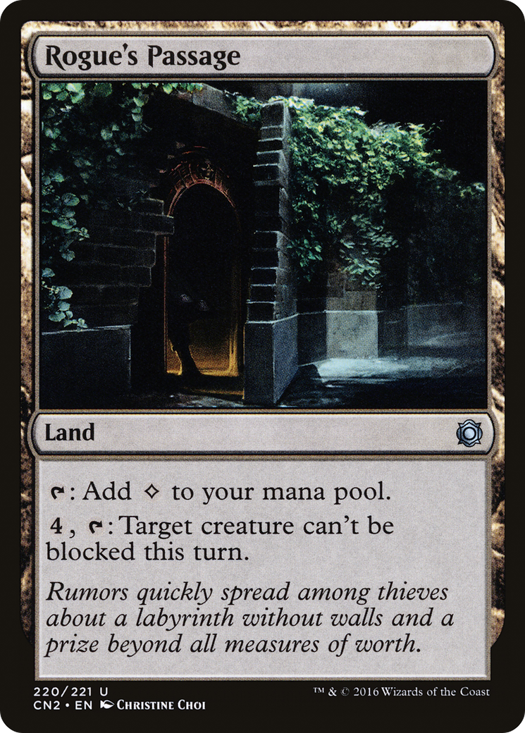 Rogue's Passage (CN2-220) [Conspiracy: Take the Crown] Foil MTG Single Wizards of the Coast