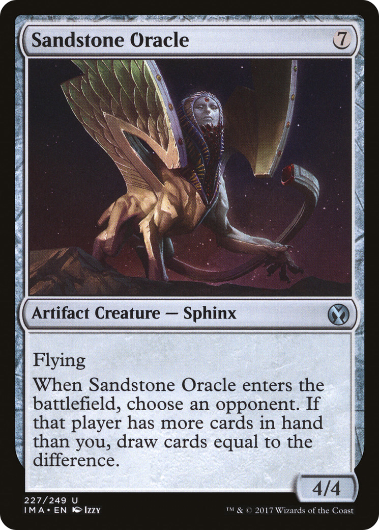 Sandstone Oracle (IMA-227) [Iconic Masters] Foil MTG Single Wizards of the Coast