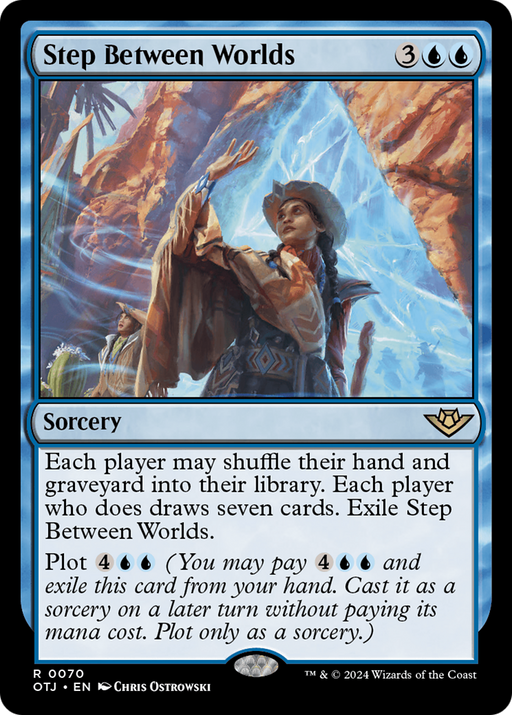 Step Between Worlds (OTJ-070) [Outlaws of Thunder Junction] MTG Single Wizards of the Coast