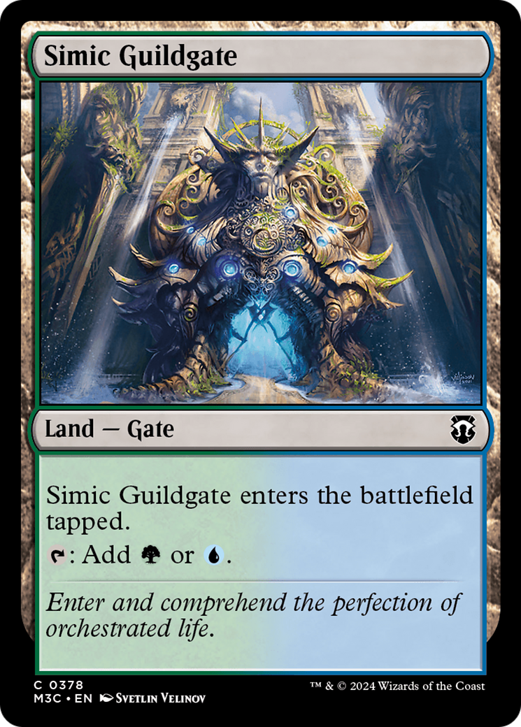 Simic Guildgate (M3C-378) [Modern Horizons 3 Commander] MTG Single Wizards of the Coast