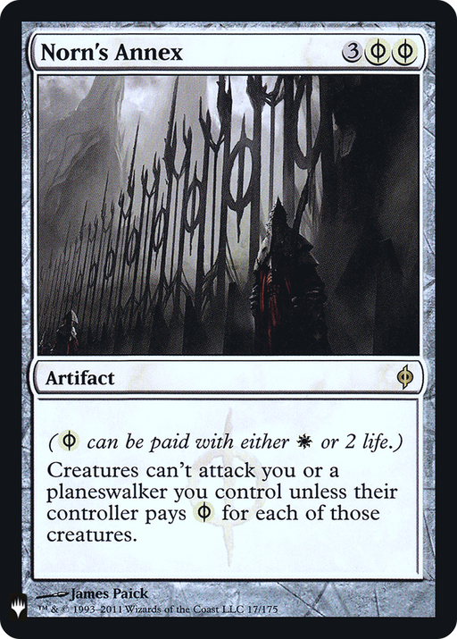 Norn's Annex (LIST-NPH-17) [Mystery Booster] The List Foil MTG Single Wizards of the Coast