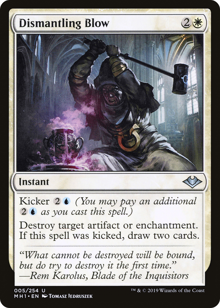 Dismantling Blow (MH1-005) [Modern Horizons] MTG Single Wizards of the Coast