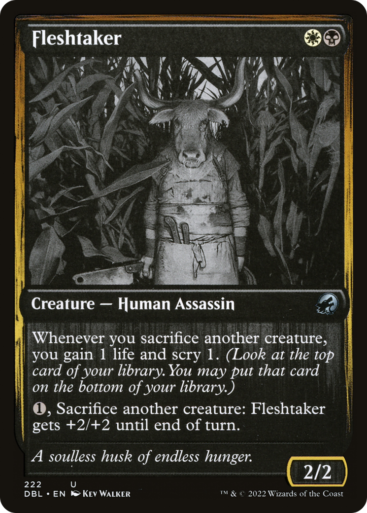 Fleshtaker (DBL-222) [Innistrad: Double Feature] MTG Single Wizards of the Coast