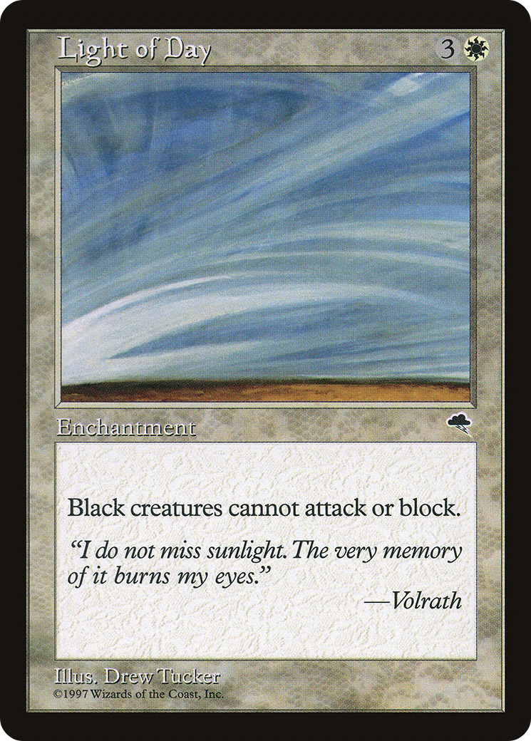 Light of Day (TMP-027) [Tempest] MTG Single Wizards of the Coast