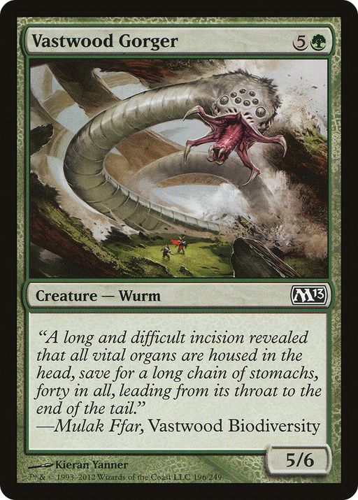 Vastwood Gorger (M13-196) [Magic 2013] Foil MTG Single Wizards of the Coast