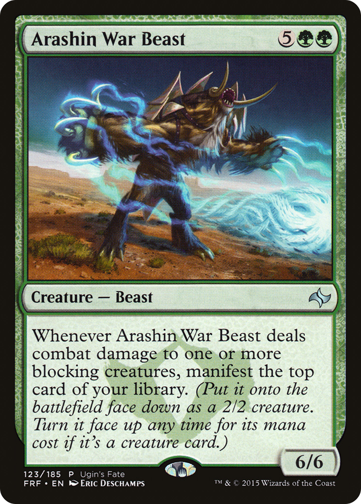 Arashin War Beast (FRF_UGIN-123) [Ugin's Fate] MTG Single Wizards of the Coast