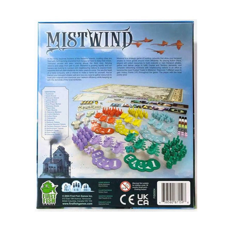 Mistwind Board Games First Fish Games