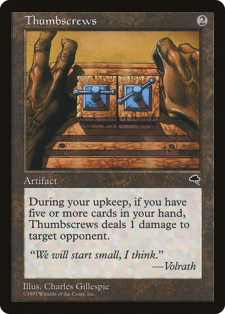 Thumbscrews (TMP-312) [Tempest] MTG Single Wizards of the Coast