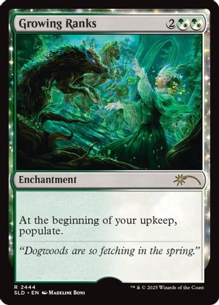 Growing Ranks (SLD-2444) [Secret Lair] Drop Series MTG Single Wizards of the Coast