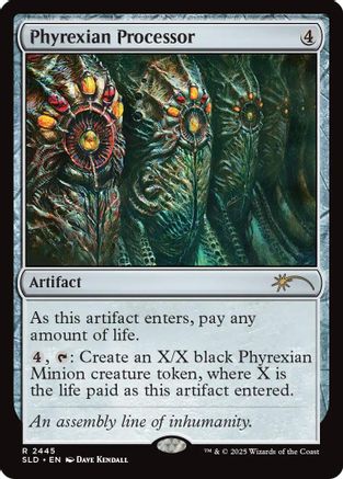 Phyrexian Processor (SLD-2445) [Secret Lair] Drop Series MTG Single Wizards of the Coast