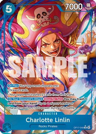 Charlotte Linlin (Alternate Art) (OP17-049)  [The World's Strongest Warriors] Foil