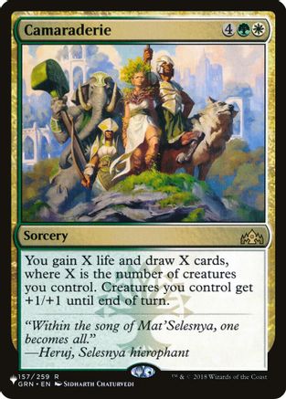 Camaraderie (LIST-157) [Mystery Booster] The List Reprints MTG Single Wizards of the Coast