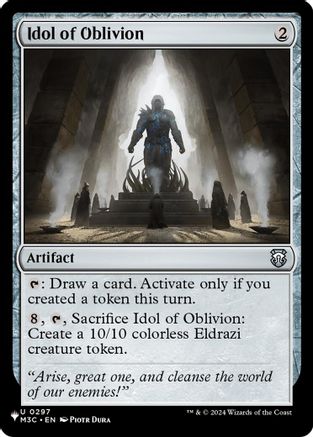 Idol of Oblivion (M3C) (LIST-297) [The List Reprints] MTG Single Wizards of the Coast