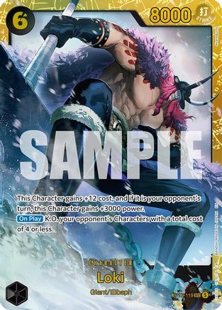 Loki (OP17-119)  [The World's Strongest Warriors] Foil