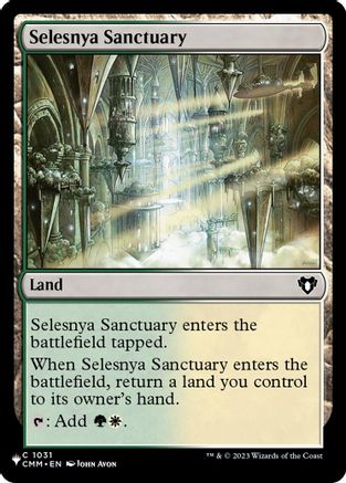 Selesnya Sanctuary (LIST-1031) [The List Reprints] MTG Single Wizards of the Coast