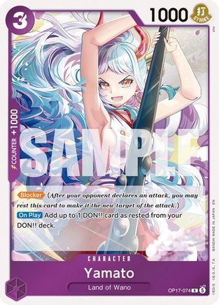 Yamato (OP17-074)  [The World's Strongest Warriors] Foil