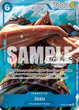 Jozu (Regional Participation Pack 2026 Vol.2) (OP08-047) [One Piece Promotion Cards] Foil One Piece Single Bandai