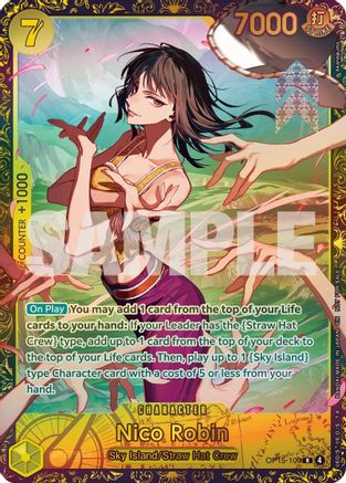 Nico Robin (CS26-27 Regionals Season 2 Top 16) (OP15-109)  [One Piece Promotion Cards] Foil