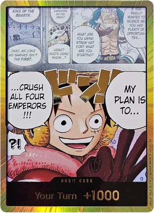DON!! Card (Alternate Art) [The World's Strongest Warriors] Foil One Piece Single Bandai