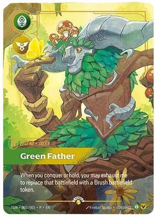 Ivern - Green Father (002/003) [Secret Garden] Foil Riftbound Singles Riot Games