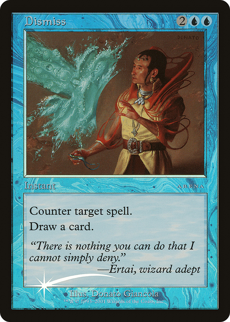 Dismiss (ARENA-) [Misc] Arena League 2001 Foil MTG Single Wizards of the Coast
