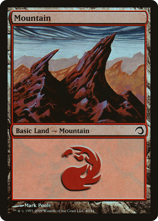 Mountain (PDS-040) [Misc] Premium Deck Series: Slivers Foil MTG Single Wizards of the Coast