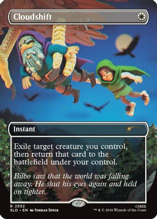 Cloudshift (SLD-2552) [Secret Lair] Drop Series Foil MTG Single Wizards of the Coast