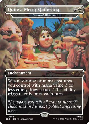Quite a Merry Gathering - Tocasia's Welcome (SLD-2553) [Secret Lair Drop Series] MTG Single Wizards of the Coast