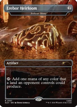 Erebor Heirloom - Fellwar Stone (SLD-2557) [Secret Lair Drop Series] MTG Single Wizards of the Coast