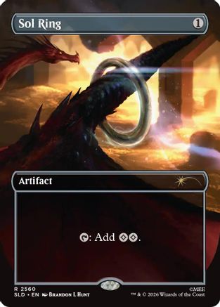 Sol Ring (2560) (SLD-2560) [Secret Lair] Drop Series MTG Single Wizards of the Coast