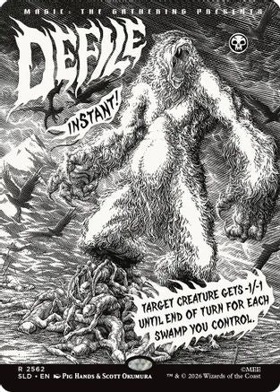Defile (SLD-2562) [Secret Lair Drop Series] MTG Single Wizards of the Coast