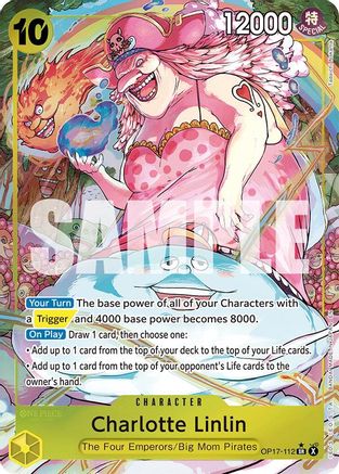 Charlotte Linlin (112) (Alternate Art) (OP17-112)  [The World's Strongest Warriors] Foil