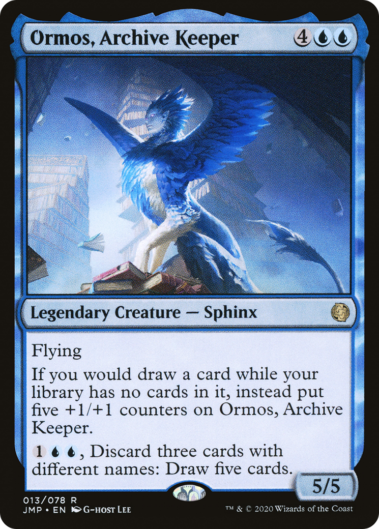 Ormos, Archive Keeper (JMP-013) [Jumpstart] MTG Single Wizards of the Coast