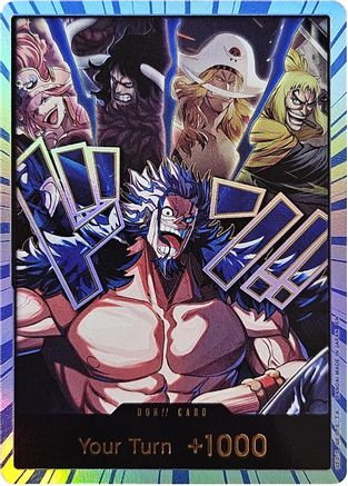 DON!! Card (Alternate Art) (Rocks) [The World's Strongest Warriors] Foil One Piece Single Bandai