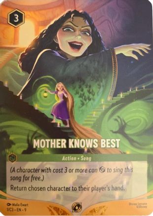 Mother Knows Best (1) [Disney Lorcana Promo Cards] Lorcana Single Disney