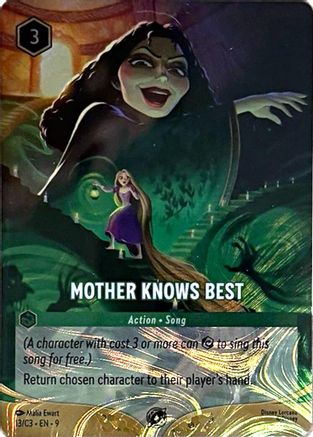 Mother Knows Best (Foil) (13) [Disney Lorcana Promo Cards] Holofoil Lorcana Single Disney