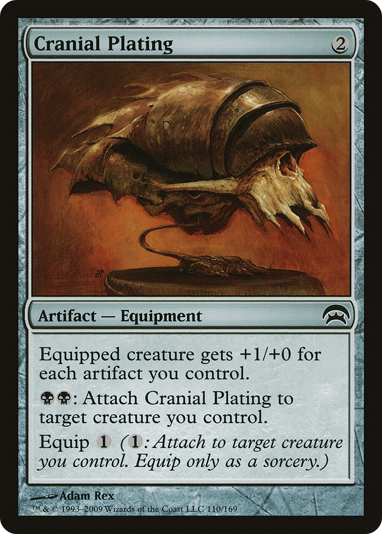 Cranial Plating (HOP-110) [Misc] Planechase MTG Single Wizards of the Coast