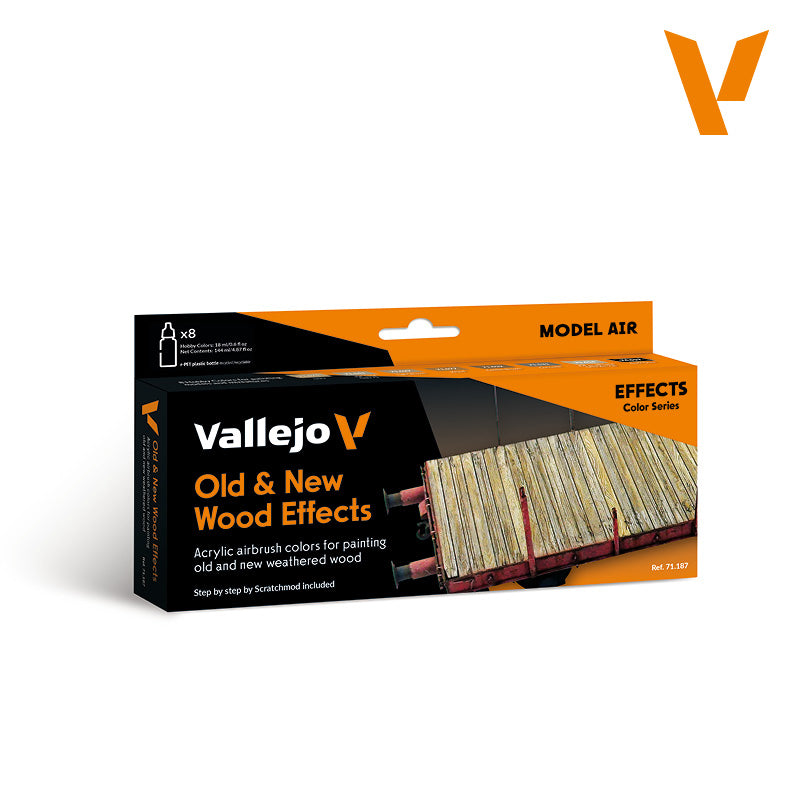 Vallejo: 71187 Old & New Wood Effects
