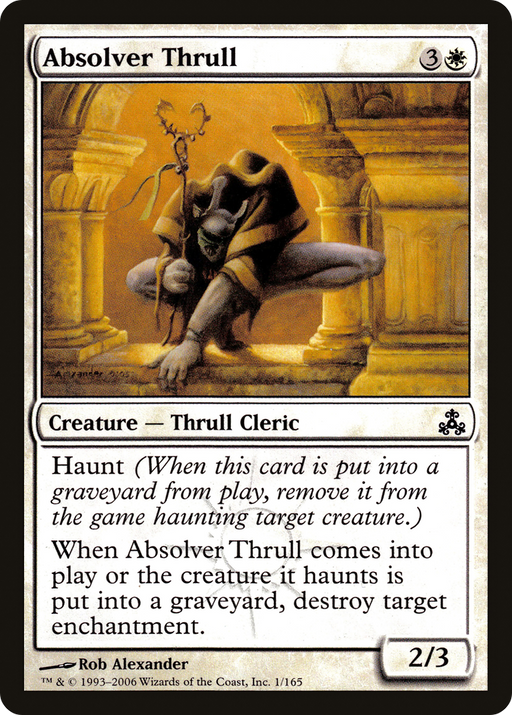 Absolver Thrull (GPT-001) [Guildpact] Foil MTG Single Wizards of the Coast