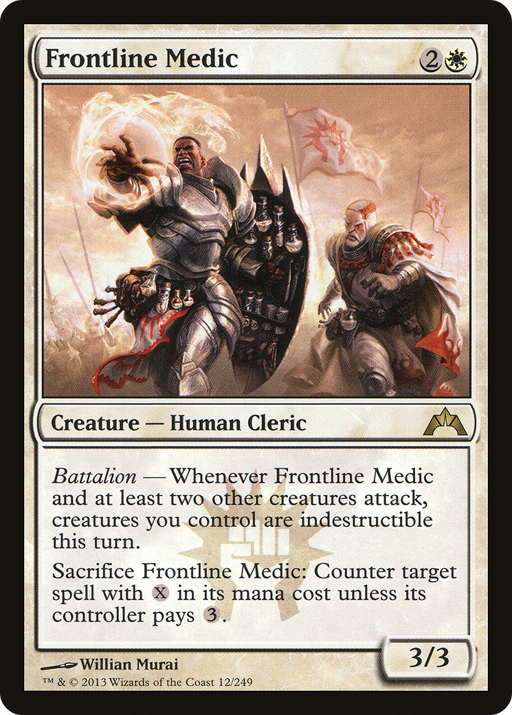 Frontline Medic (GTC-012) [Gatecrash] Foil MTG Single Wizards of the Coast